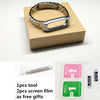 Metal Wrist Strap For Xiaomi Mi Band 2 Screwless Stainless Steel Wrist Band Smart Bracelet Accessories For Miband 2 Plus