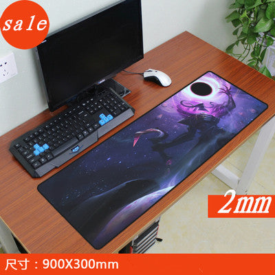 Large locking edge League of Legends Gaming Mouse Pad