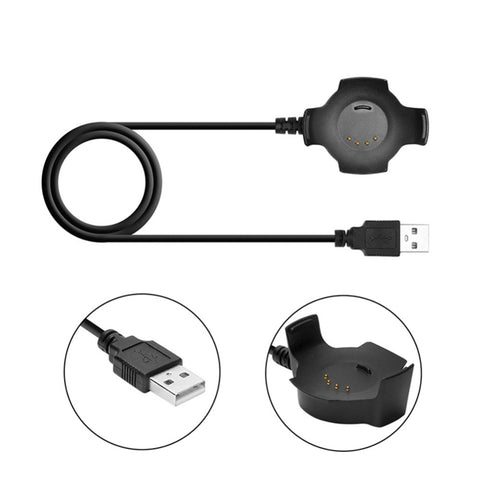 5V / 300mA 1M Black USB Charging Cable Cradle Charger For Xiaomi Huami Amazfit Smart Watch Smart Accessories