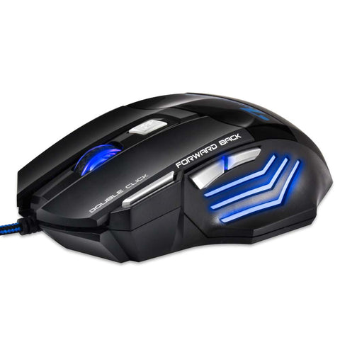 Professional Wired Gaming Mouse 7 Button 5500 DPI LED Optical USB Computer Mouse