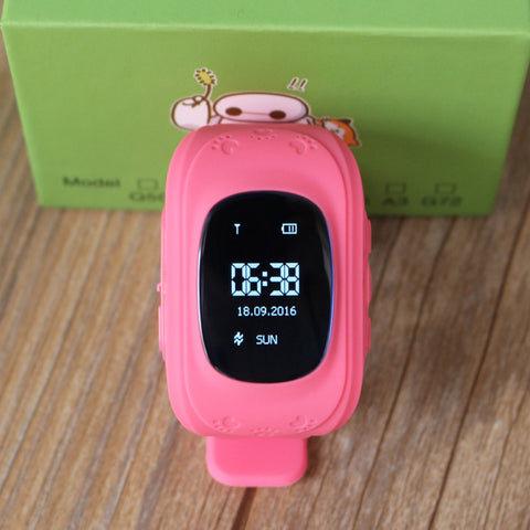 GPS Smart baby Phone Watch Children child Kid kids Wristwatch GSM GPRS GPS Locator Tracker Anti-Lost Smartwatch watch