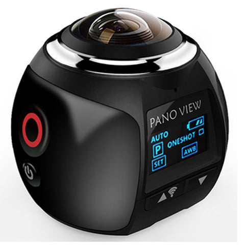 360 Camera HD Ultra Mini Panoramic Camera WIFI 16MP 3D Sports Camera Driving VR Action Camera Video Cam Waterproof 30m