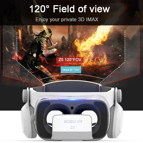 3D Cardboard Helmet Virtual Reality Glasses Headset Stereo Box for 4.7-6.2' Mobile Phone