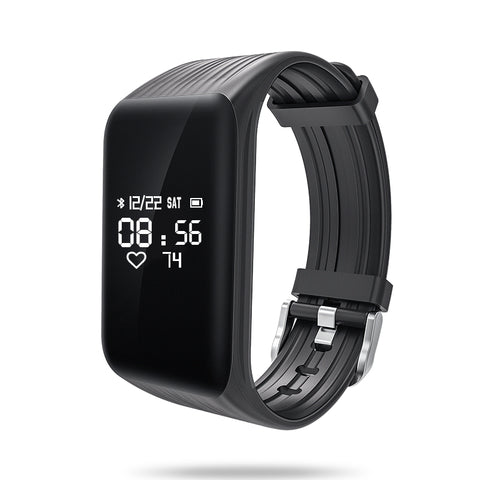 New Fitness Tracker Smart Bracelet Real-time Heart Rate Monitor down to sec Charging 2 hours Using 1 weeks waterproof watch