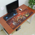 900x400 large worldmap gaming mouse pad locking edge non-slip computer player Keyboard table Mat for players