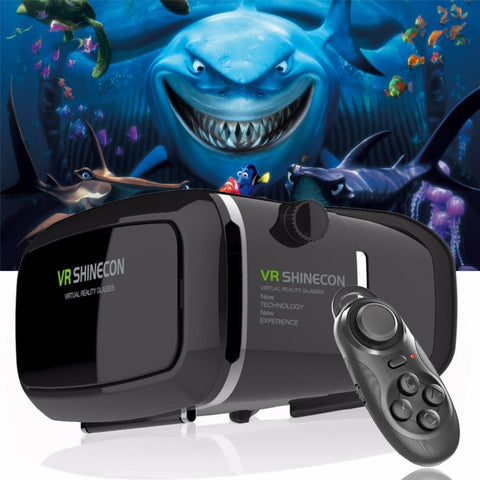 Pro Version VR Virtual Reality 3D Glasses with Bluetooth Control