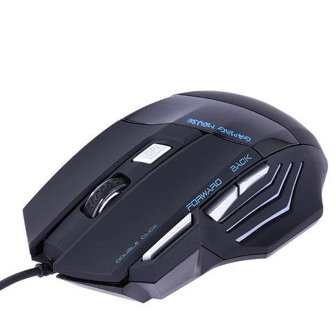 Professional 5500 DPI Gaming Mouse 7 Buttons LED Optical USB Wired Gaming Mouse Gaming Computer Mouse for Pro PC Gamer Mouse