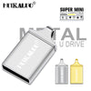 Metal Waterproof Pen Drive with Key Ring USB Stick Flash Drive