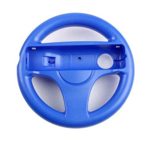 EastVita 5 Colors Plastic Innovative and ergonomlc design Game Racing Steering Wheel for Wii Kart Remote Controller