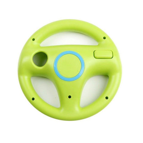 EastVita 5 Colors Plastic Innovative and ergonomlc design Game Racing Steering Wheel for Wii Kart Remote Controller