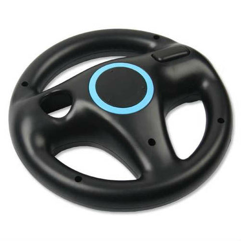 Child Game Gift 2pcs White + Black Steering Kart Racing wheel for Nintendo for Wii Remote control Game For Wii Racing game acc