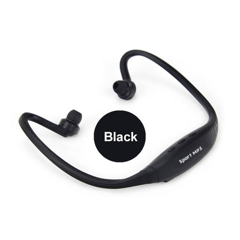 Sport MP3 Player Portable Music Running Headphone Earphone Headset with TF Card Slot MP3 Music Player