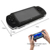 X6 Handheld Game Player 8GB 4.3inch Support GBA/NES Games MP4 Video Game Console Camera E-book Built-in Free 10000 Games