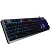 USB Wired 104 Keys RGB Blue Switches Mechanical Gaming Macro Keyboard Anti-ghosting Full Programmable LED Backlit Backlight Game