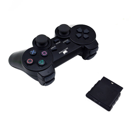 2.4GHz Wilreless Gamepad For Sony PS2 Controller Joystick Joypad For Sony Playstation PS2 With Handle Receiver