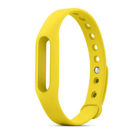 Free Ship Xiaomi Mi band 1&1S & Xiaomi mi band 1 Wristband Silicon Strap For Smart Bracelet Accessories Replaceable Smart Band