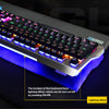 E-3lue EKM751 USB Wired Mechanical Gaming Keyboard High-speed 104 Keys Optional Colorful LED Backlit RGB Backlights