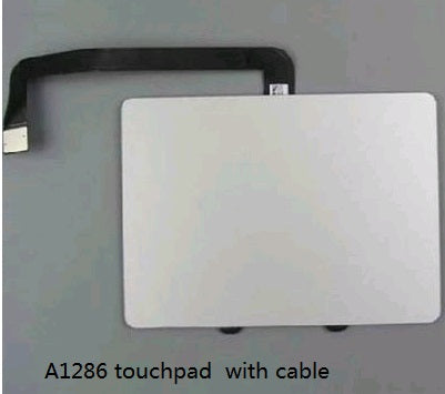 Genuine Original A1286 Trackpad Touchpad With Flex Cable For MacBook Pro 15" A1286 2009 2010 2011 2012 Year