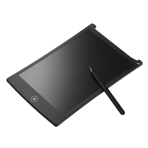 8.5" Black LCD eWriter Tablet Writting Drawing Pad Memo Message Board Notepad & Stylus with Plastic Pen 2017 New Arrival