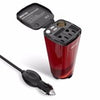 Car Power Inverter 12V 220V 200W DC AC 12V Adapter DC To AC Converter Outlet 5V Dual USB Charger EU Plug Car Charger Red