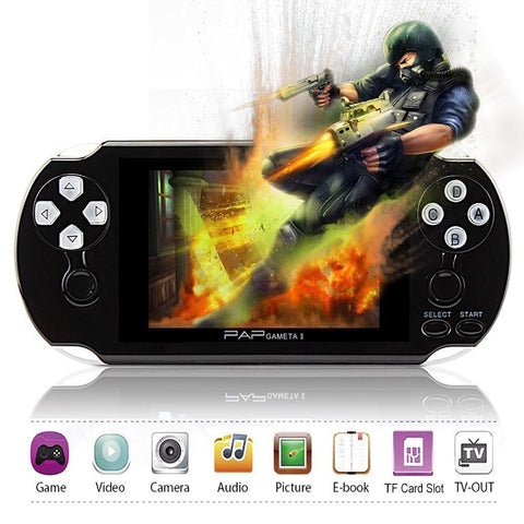 4.3" Handheld Game Player 64Bit PAP Gameta 8G 8GB PMP PSP Built-In 10000 MP4 MP5 Video Game Consoles