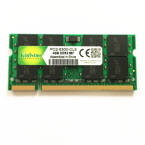 Brand memory ram ddr2 4gb 800Mhz pc2-6400 so-dimm laptop,  ram ddr2 4gb 667 pc2-5300 sodimm notebook, 4gb ddr2 memory