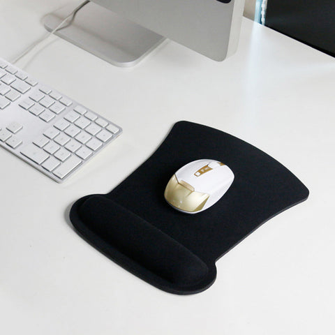 100% New Thicken Soft Sponge Wrist Rest Mouse Pad For Optical/Trackball Mat Mice Pad Computer Durable Comfy Mouse Mat