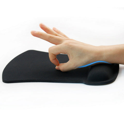 100% New Thicken Soft Sponge Wrist Rest Mouse Pad For Optical/Trackball Mat Mice Pad Computer Durable Comfy Mouse Mat