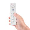 Professional Ergonimic Design Controller Location Wireless Remote Controller For Nintendo Wii White Comfortable Plastic