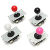 DIY Handle 8 Way Arcade Joystick Kits 5 Pin 24mm/30mm Push Button Replacement Arcade Set Cable USB Encoder To PC Joystick Games