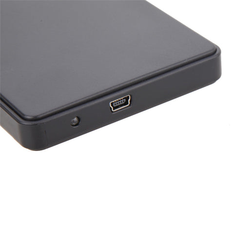 High Quality Slim Portable 2.5 HDD Enclosure USB 2.0 External Hard Disk Case SATA Hard Disk Drives HDD Case Plug And Play