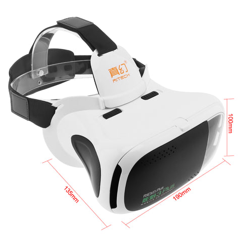 Head-mounted 3D Virtual Reality Glasses With AR Function and Buffer Sponge