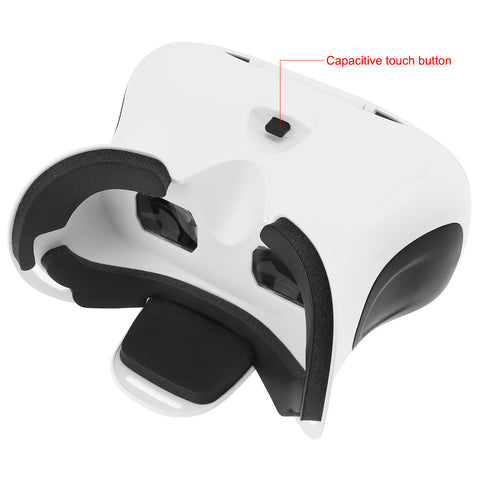 Head-mounted 3D Virtual Reality Glasses With AR Function and Buffer Sponge